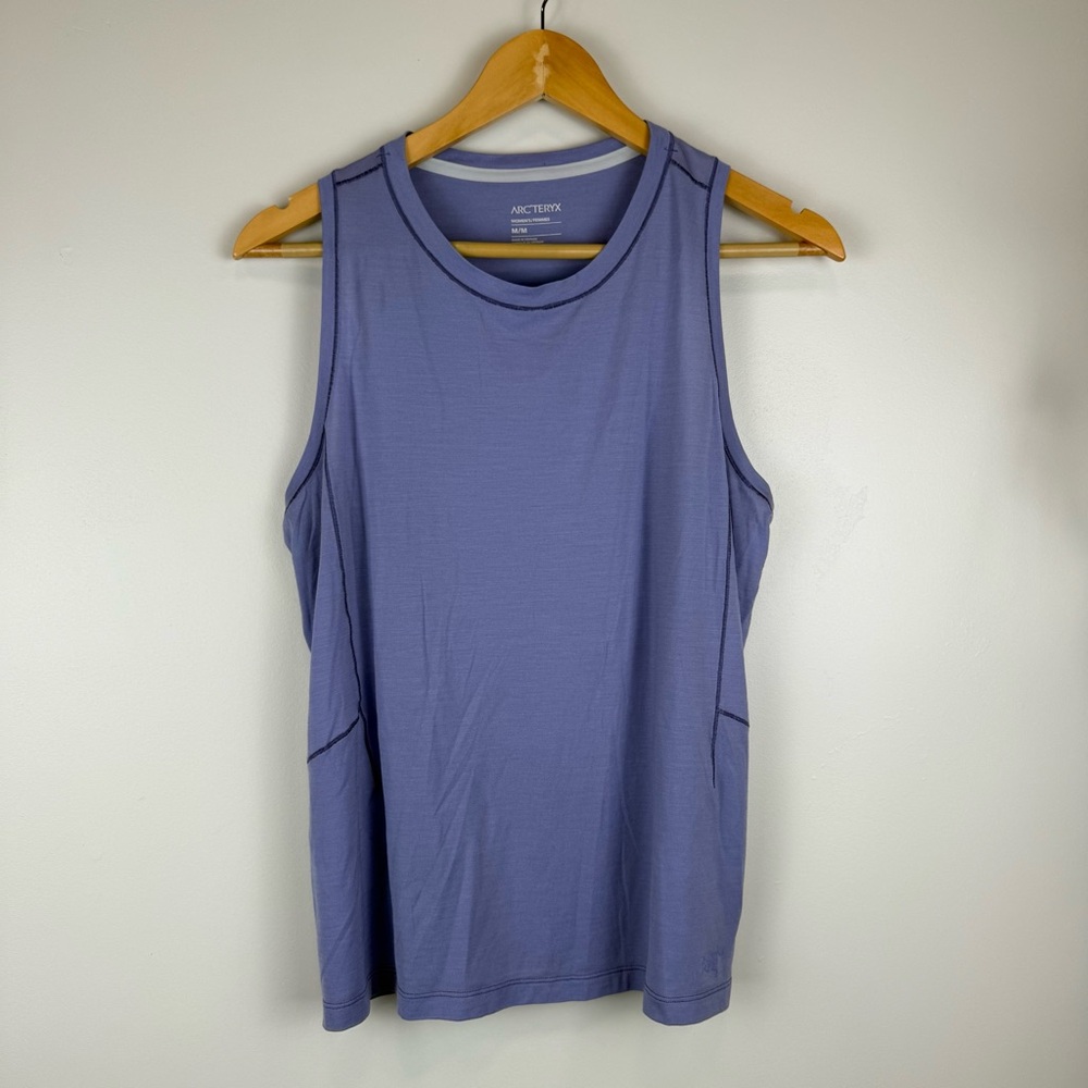 Arc'teryx Lana Merino Wool Base Layer Tank Top Women's Size Medium Moonstone